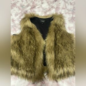 Thalia Sodi Fur Vest